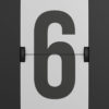 Flip Black Scoreboard Number. 3d Illustration Flip Black Scoreboard Number. 3d Illustration